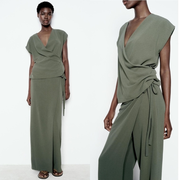 Zara Pants - MANGO CO-ORD set